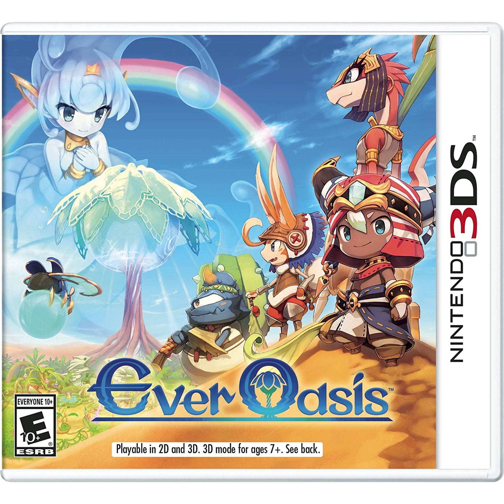 Ever Oasis video game (Nintendo 3DS)