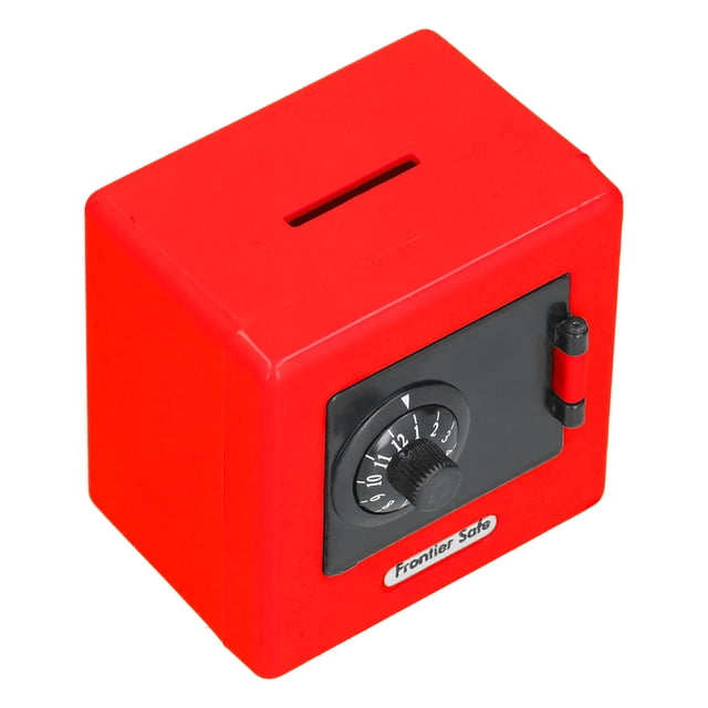 Coffre-Fort pour Enfants, Étui de Rangement pour Argent Développer des Concepts Financiers pour un Usage Quotidien pour Enfants Vert,Rouge,Bleu,Jaune
