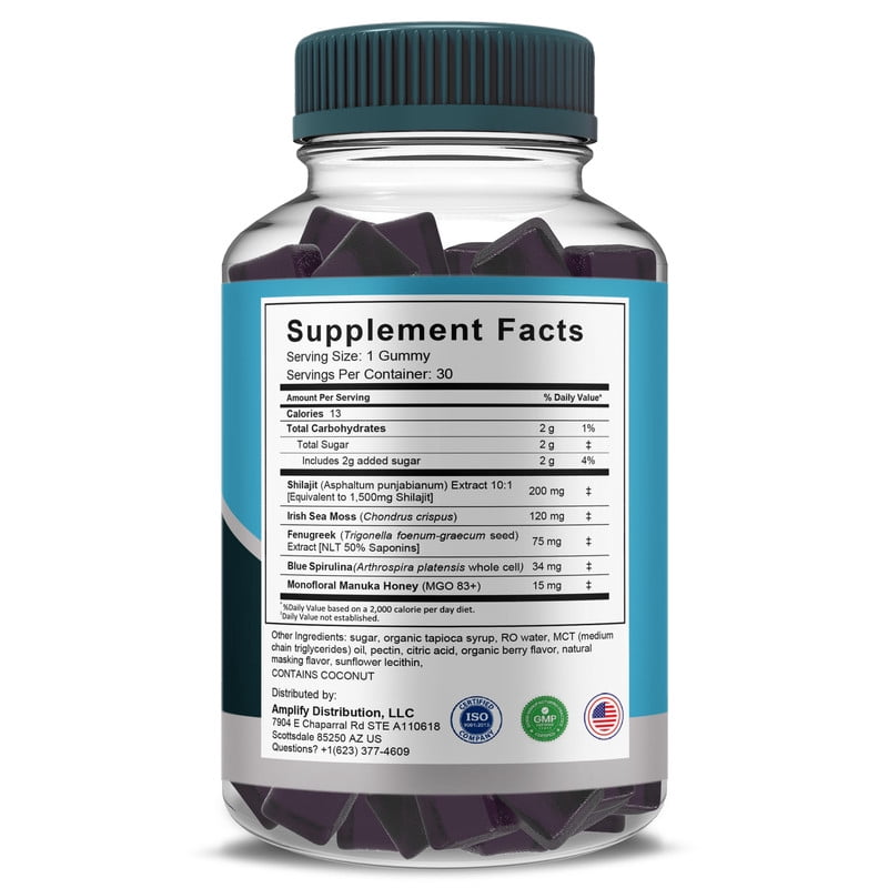 Medibloom Male Gummies, Medi Bloom Support (60 Capsules)