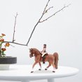 thumbnail image 4 of Solid Animal Figure Horse with Riders Figurine for Preschool Children, 4 of 6