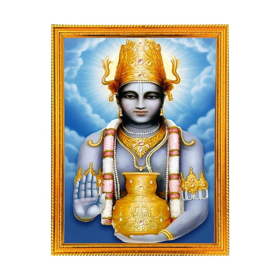 Dhanvantri-Religious God Photo Frame for Home & Pooja Room Decor