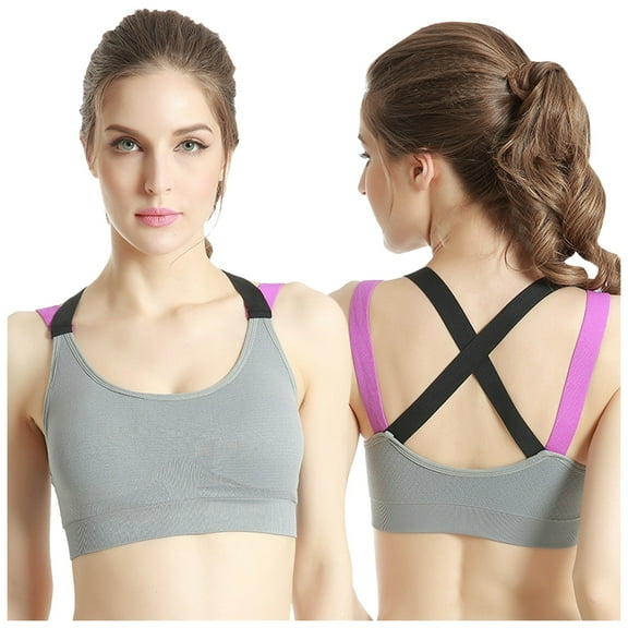 Aayomet Women’S Bras Women's No Side Effects Underarm-Smoothing Comfort Wireless Lightly Lined T-Shirt Bra,Gray XL