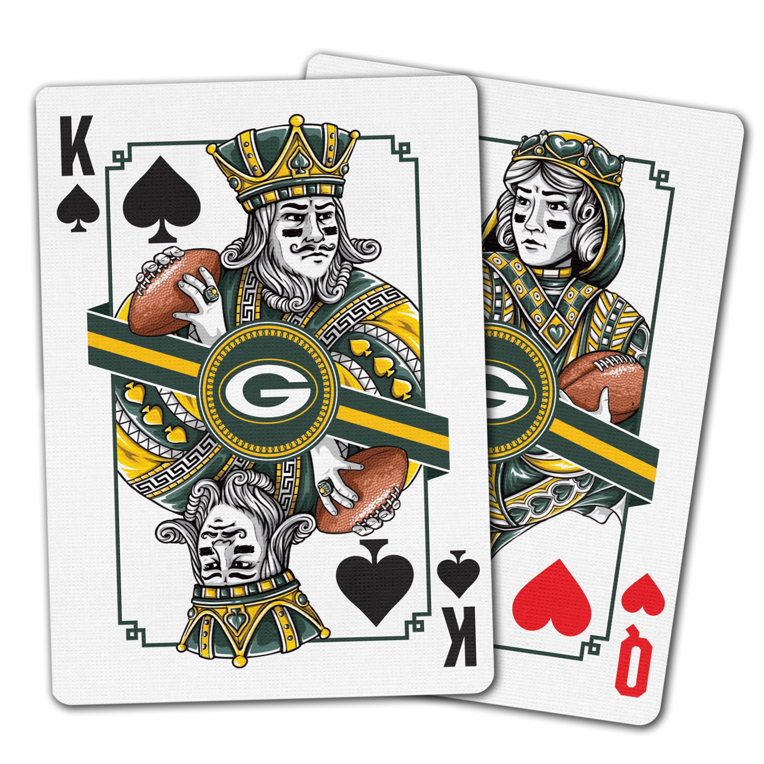 YouTheFan NFL Green Bay Packers Classic Series Playing Cards