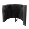 thumbnail image 1 of lionlar Folding Microphone Foam Soundproof Filter Panel Vocal Booth 5Panel, 1 of 8