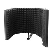 Adjustable Microphone Reflection Filter Portable Vocal Booth 5 Panel Design