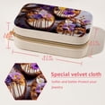 thumbnail image 5 of Easter Velvet Necklace Holder: Portable Travel Organizer Box with Removable Compartment - Great Gift for Any Occasion, 5 of 7