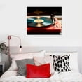 thumbnail image 4 of Nawypu Music Canvas Wall Art Vinyl Record Player Pictures Poster Print - For Living Room Bedroom Modern Wall Art Decor Painting, 4 of 4