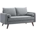 thumbnail image 1 of LifeStyle Solutions Causeuse Cambridge en Tissu Gris, 1 of 5