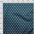 thumbnail image 3 of oneOone Cotton Poplin Twill Teal Blue Fabric Animal Quilting Supplies Print Sewing Fabric By The Yard 56 Inch Wide, 3 of 5