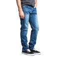 thumbnail image 4 of Men's Skinny Fit Stretch Raw Denim Jeans, Up To 42W, 4 of 5