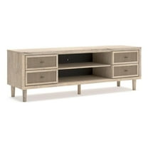 Bowery Hill Modern Light Brown 72" TV Stand for TVs up to 82"
