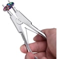 thumbnail image 3 of DJCIW Heavy-Duty Ring Opening Pliers for Large Gauge Hoops,Versatile Tool for Jewelry Piercing, Captive Bead, Segment, Clicker, Stubborn Nose Hoop Rings, 3 of 4