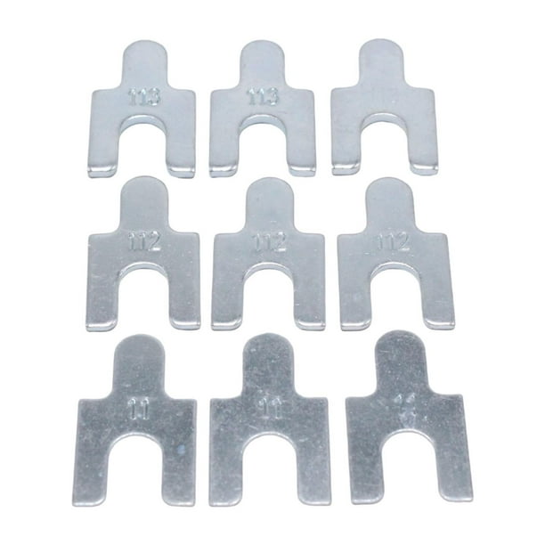Kit de 9 calzas de alineación, espaciadores ajustables y calzas metálicas para , , y
