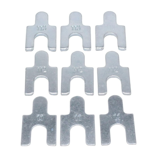Kit de 9 calzas de alineación, espaciadores ajustables y calzas metálicas para , , HX y