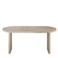 thumbnail image 5 of CQSXDA Extendable Dining Table Range 55.12" to 70.87" with Removable Leaves Ideal for Living Areas，Ancient White, 5 of 7
