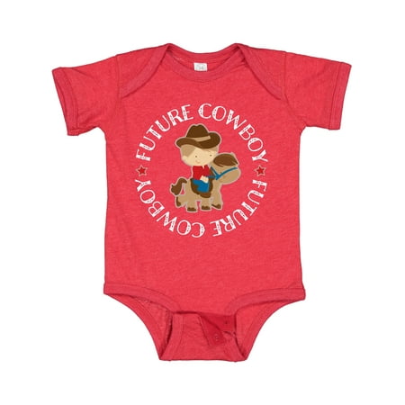 

Inktastic Future Cowboy Boys Western Outfit Gift Baby Boy Bodysuit