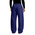 thumbnail image 5 of Men's Baggy Sweatpants Wide Leg Lounge Cotton Jogging Pants Casual Elastic Waist Joggers with Pockets, 5 of 7