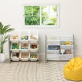 thumbnail image 6 of Humble Crew Kids Toy Storage Organizer with 9 Plastic Storage Bins, Grey/White, 6 of 8