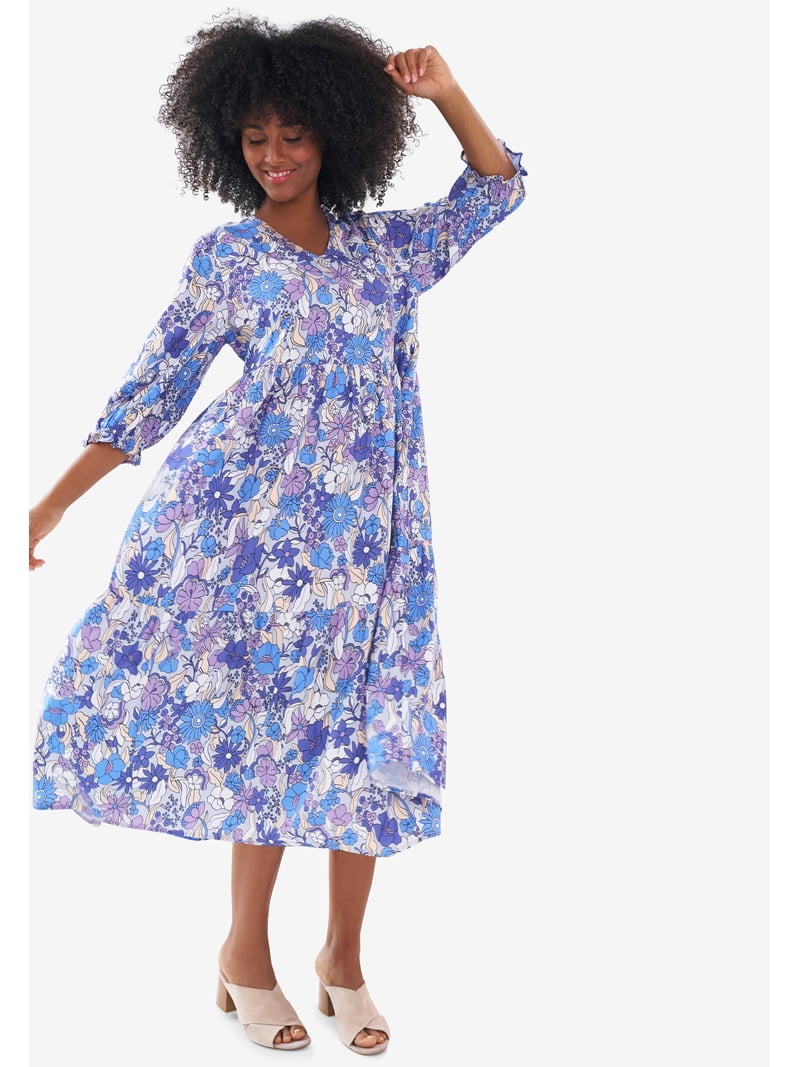 knee length dresses for ladies NINA MIDI DRESS – Significant Other main image 1