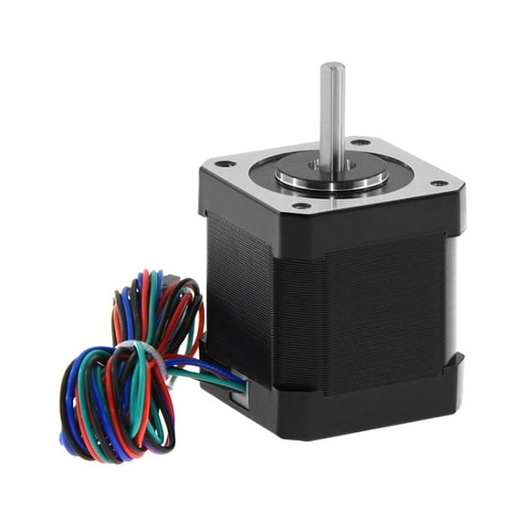 Necvior Nema 17 Stepper Motor 48mm 42BYGH Stepping Motor 2A (17HS19-2004S1) Motor 4-lead