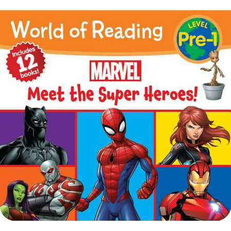 World of Reading Marvel Meet the Super Heroes! (Pre-Level 1 Boxed (Best Superhero In The World)