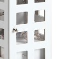 thumbnail image 3 of Benzara BM240351 Telephone Booth Jewelry Box with 2 Drawers, White, 3 of 5