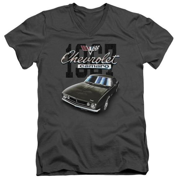Chevrolet - Classic Camaro - Slim Fit V Neck Shirt - Large