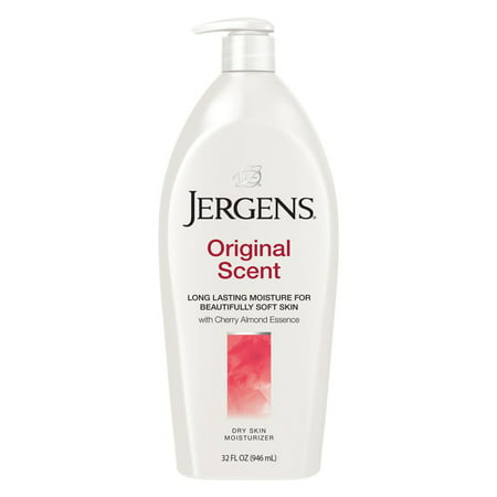 Jergens Original Scent Dry Skin Lotion with Cherry Almond Essence 32 FL (Best The Body Shop Skin Care Products)