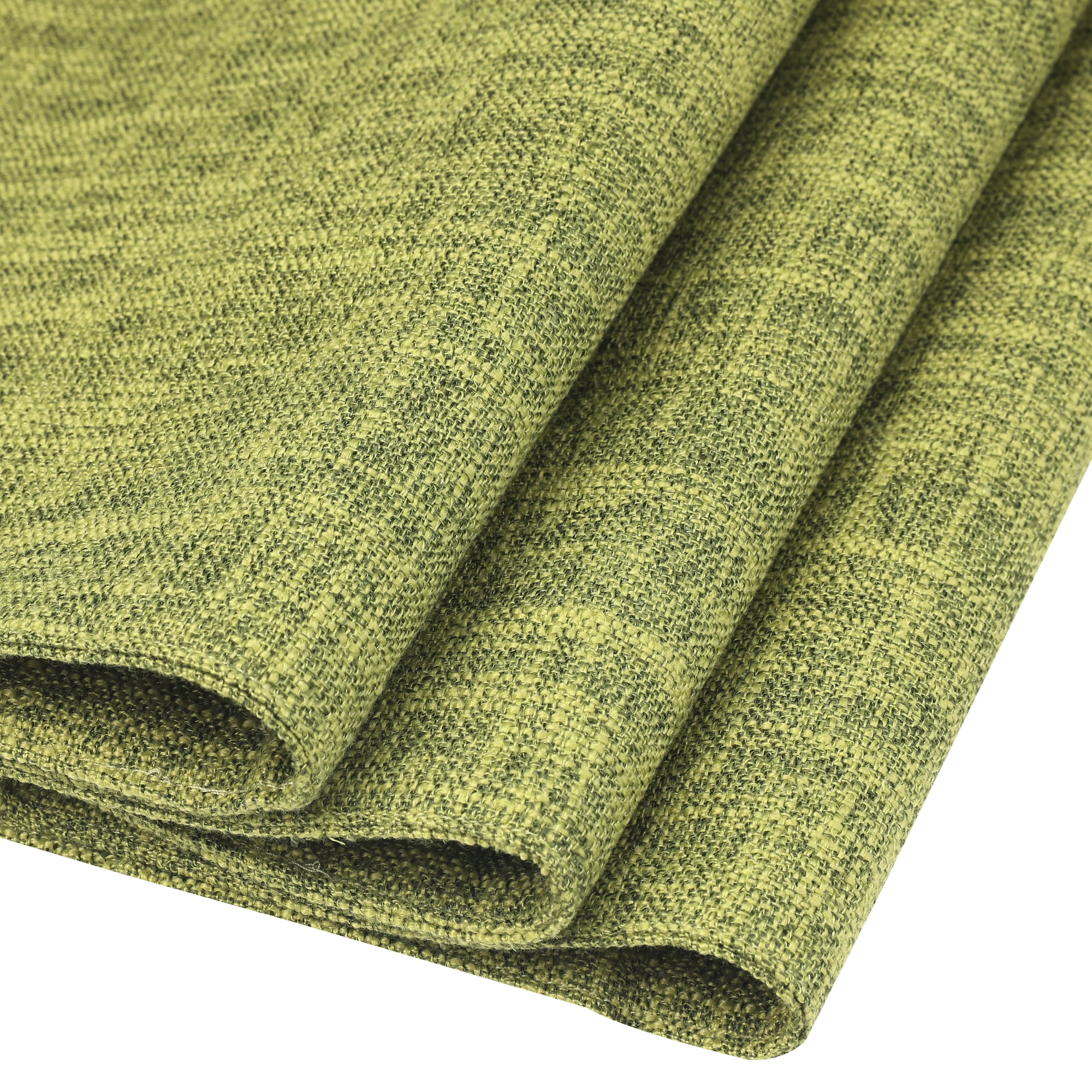 Unique Bargains 1 Pack Solid Color Table Runner Long Linen Table Banner Green 12"x63"