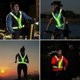 thumbnail image 3 of Usb Rechargeable Led Reflective Vest For Running Cycling Walking Motorcycle, 3 of 5