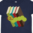 thumbnail image 4 of Inktastic Bookworm Books Reading Boys or Girls Toddler T-Shirt, 4 of 5