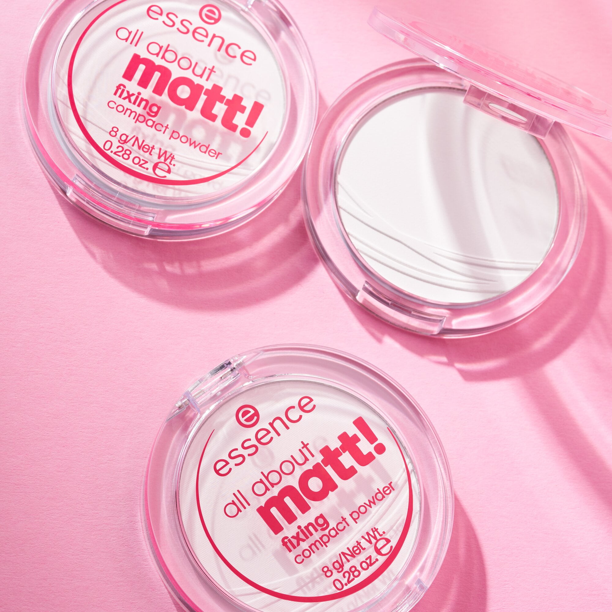 Essence All About Matt! Compact Powder, Fixing, Lightweight Matte