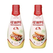 [KEWPIE] Squeeze Tube Mayonnaise, Rich, Bold, Umami Flavor, Certified Gluten Free, Kosher - 12 Ounces (2 Packs)
