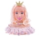 thumbnail image 5 of Cabeza de muñeca de lujo para peinar con accesorios de maquillaje | Juego de simulación de peluquería para niñas | Juguete de peluquería suave con peine y secador, 5 of 5