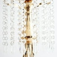 thumbnail image 4 of Candle Holder Candlestick Centerpiece for Table Desktop Party Home decoration Hotel Wedding Gold Middle, 4 of 7