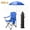 RoyalBlue, variant on Folding Camping Chair with Canopy Shade 600D Oxford Portable Camping Chair with Cup Holder Support 330lbs Red