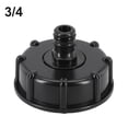 thumbnail image 1 of IBC Tank Tap 60mm Coarse Thread Fitting 1000 Litre Water Container Fitting, 1 of 11