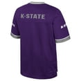 thumbnail image 3 of Men's Colosseum  Purple Kansas State Wildcats Nothing But The Hits Football Jersey, 3 of 3