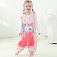 thumbnail image 2 of WUXIAN Toddler Baby Kids Boys Girls Cartoon Jumpsuit Wearable Blanket Sleep Bag Clothes Children Leisure Dailywear, 2 of 5