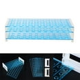 ifundom Plastic 15mm/50 Vents 3 Layers Test Tube Rack Holder Pipe Stand