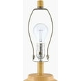 thumbnail image 3 of Livabliss Table Lamps, 26" Gasius Traditional Bedside Nightstand Table Lamp for Bedroom Living Room Office, Yellow Body with White Shade (26"H x 15"W x 15"D), 3 of 4