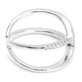 thumbnail image 4 of Anillo brillante, anillo de joyería brillante abierto de estilo simple y moderno, anillo de joyería de moda con funcionalidad inteligente, 4 of 9