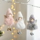 thumbnail image 3 of Christmas Doll Mini Angel Pendant with Silver Wings Decor Xmas Tree Ornament Christmas Elf Doll Christmas Decorations for Home, 3 of 5