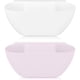 thumbnail image 2 of (rosa + blanco) recipientes para recoger residuos de cocina - bandeja para recoger residuos de mesa de 3,8 l - contenedor colgante de 28 x 13,5 x 11 cm, 2 of 5