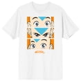 thumbnail image 1 of Avatar the Last Airbender Ang Eyes White Graphic Tee Shirt -3XL, 1 of 3