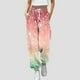 thumbnail image 2 of WILLBEST Pantalones Casuales de Cintura Alta para Mujer, Deportivos, Fitness, con Estampado Navideño y Bolsillo En La Cintura, Ropa Deportiva Cómoda. Mediana, 2 of 4