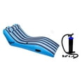 thumbnail image 2 of Aqua Key West Cushioned Comfort Lounge Pool Float and Dual Action Hand Pump, 2 of 9