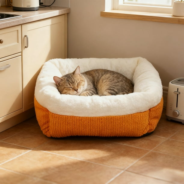 Winter Cats Blanket, Soft & Warm Pet Bed for Cats and Small Dogs, Fluffy Comfortable Pet Nest, Cozy Cat Bed