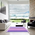 thumbnail image 7 of Ahgly Company Machine Washable Indoor Rectangle Transitional Purple Area Rugs, 2' x 4', 7 of 7