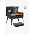 thumbnail image 1 of Parrilla Asador Plegable Con Accesorios Camping Portátil Pro Color Negro, 1 of 5